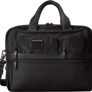 TUMI Alpha 2 Expandable 2WAY Business Bag Black Expandable 2 Layer Type